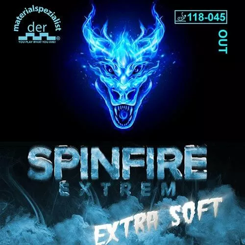 [預購]der-materialspezialist SPINFIRE EXTREM EXTRA SOFT (炫火極限柔) 內能軟短顆