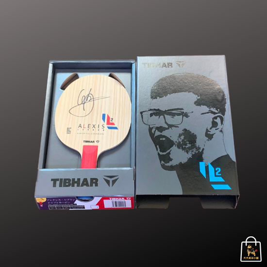 [限量親筆簽名版] TIBHAR Alexis Lebrun Krypto Carbon 桌球底板 (ST柄)
