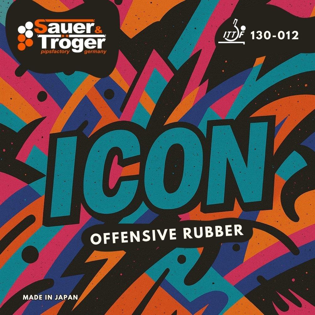 [預購] Sauer & Tröger ICON 頂級進攻型平面膠皮 (Made in Japan)