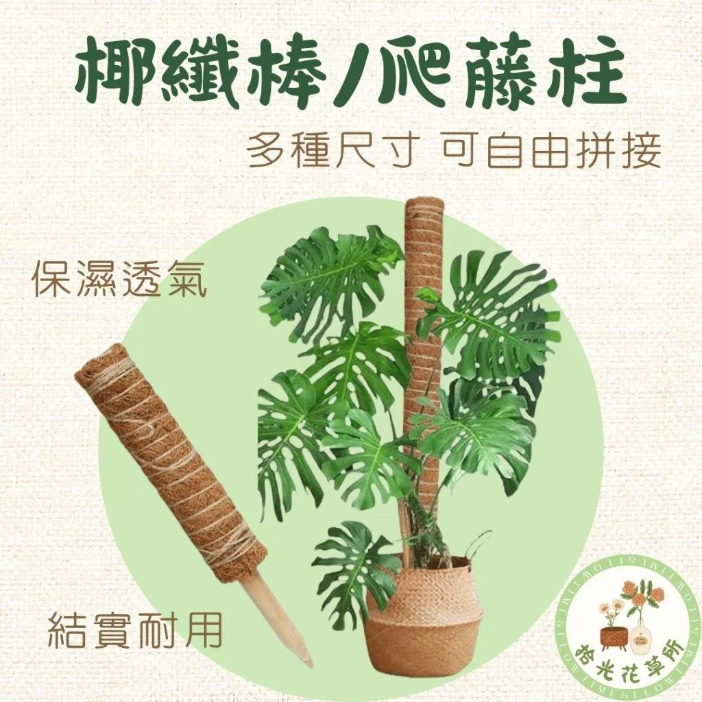 椰纖棒/爬藤柱