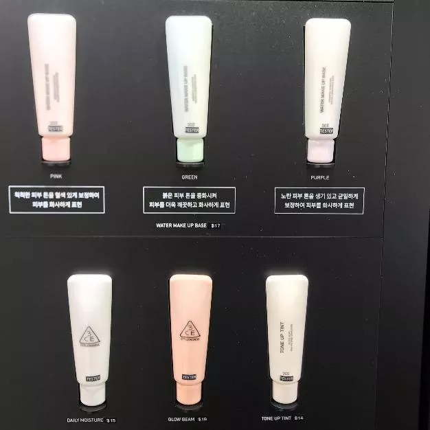 韓國連線 3CE BACK TO BABY MAKE UP BASE 隔離霜 飾底乳 有防偽標 T191
