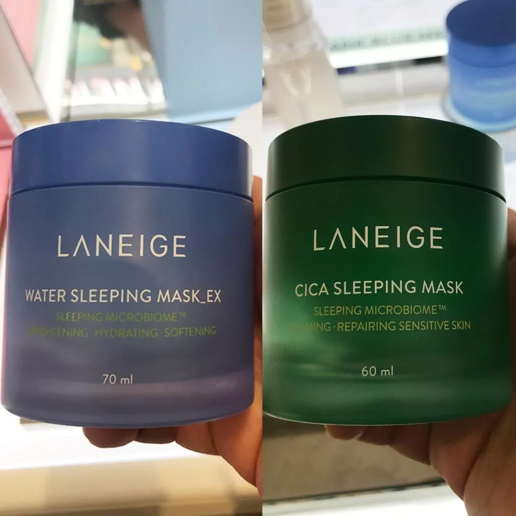 韓國連線 laneige 蘭芝 睡眠面膜 超能亮睡美人晚安面膜 晚安面膜 粉澎潤睡美人晚安面膜 60ml T191