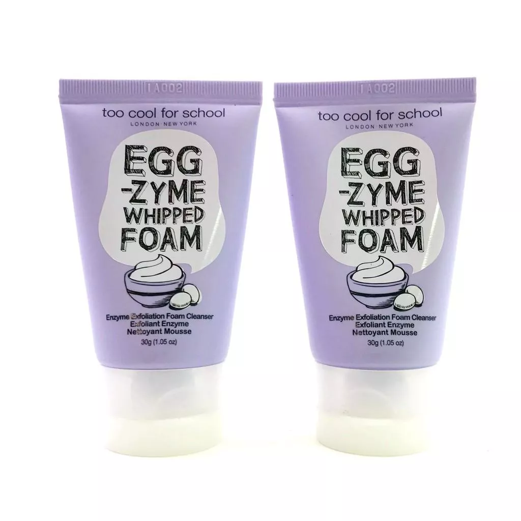 韓國連線 TOO COOL FOR SCHOOL EGG ZZYME WHIPPED FOAM 白滑雞蛋洗面乳