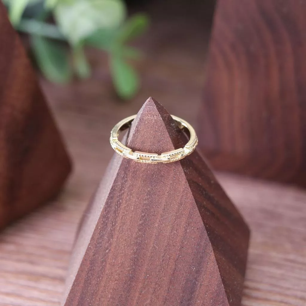 韓款戒指 簡約 氣質 風 指環 手 飾品 開口可調節 方形 水鑽