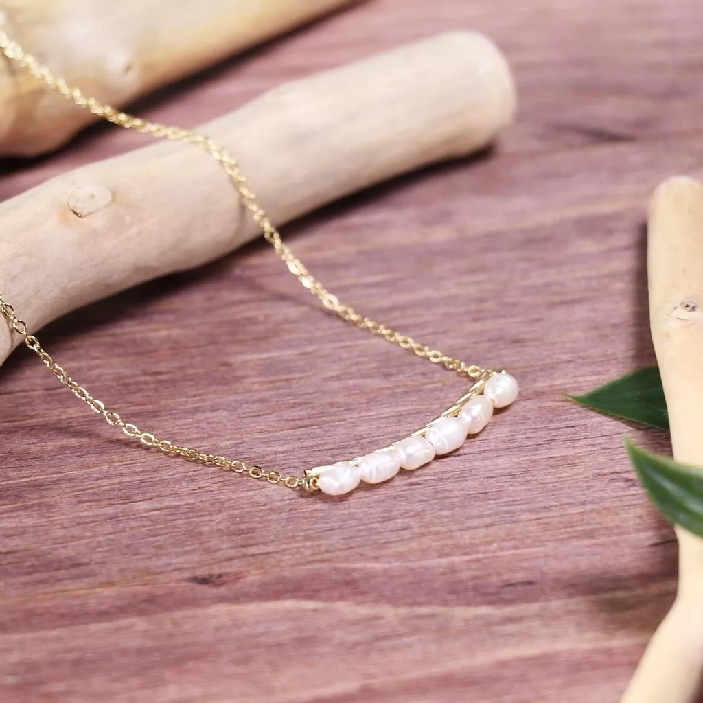 韓系 珍珠感項鍊 女 簡約 鎖骨鏈 氣質項鏈 飾品 短練 簡約 短鏈