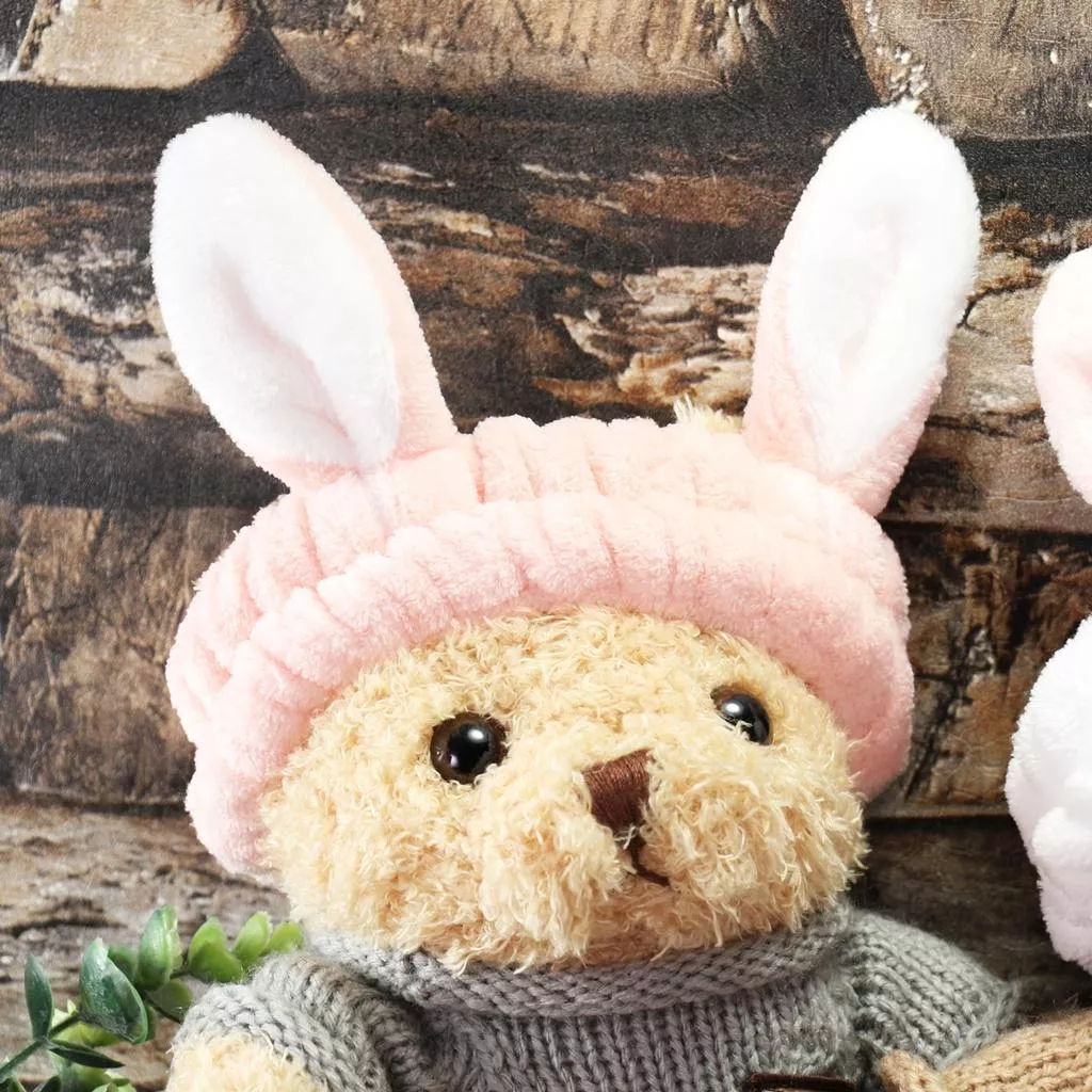 可愛❤️洗臉髮帶 小兔子髮帶 兔耳朵 新款 創意 粉色 少女發箍 綿羊髮帶 洗臉髮帶 ins韓風髮帶 毛茸茸 髮箍 髮飾