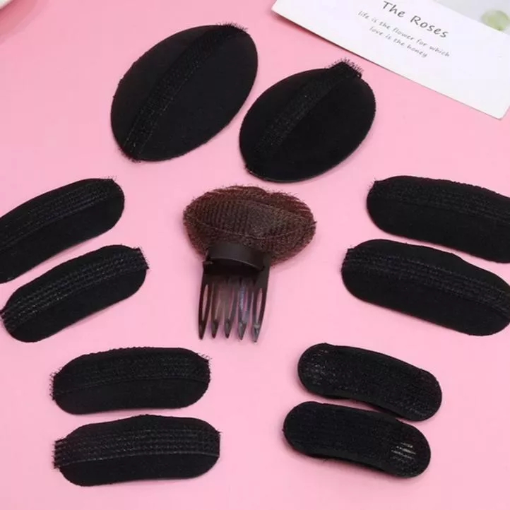 透氣墊髮器 編髮器 增高顱頂隱形海綿髮夾 髮根蓬鬆夾 防塌 後腦勺蓬蓬夾 髮飾