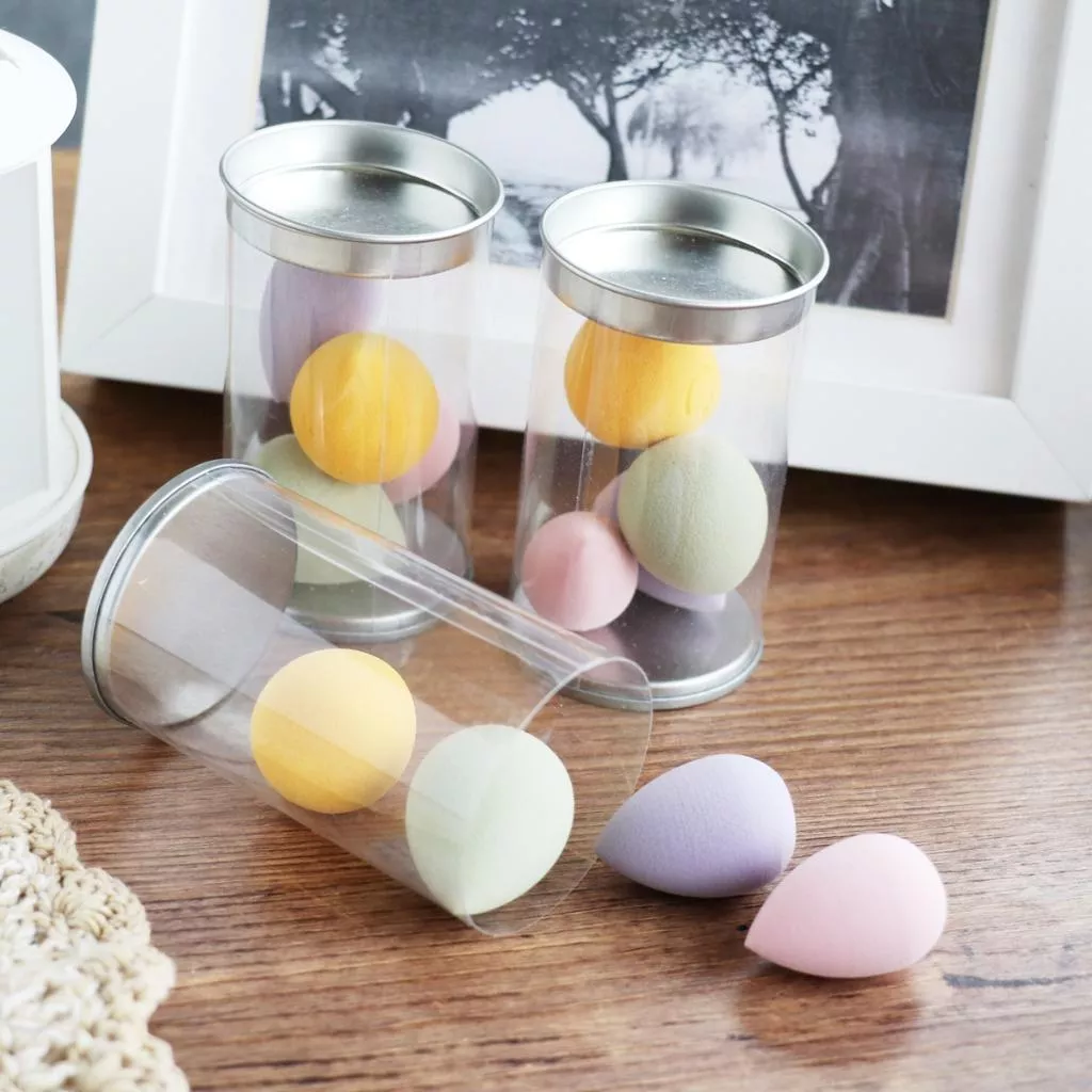 罐裝迷你美妝蛋 膚色美妝蛋 遇水變大 乾濕兩用 粉撲 鬆軟Q彈 超舒服柔軟 上妝快速 美妝工具