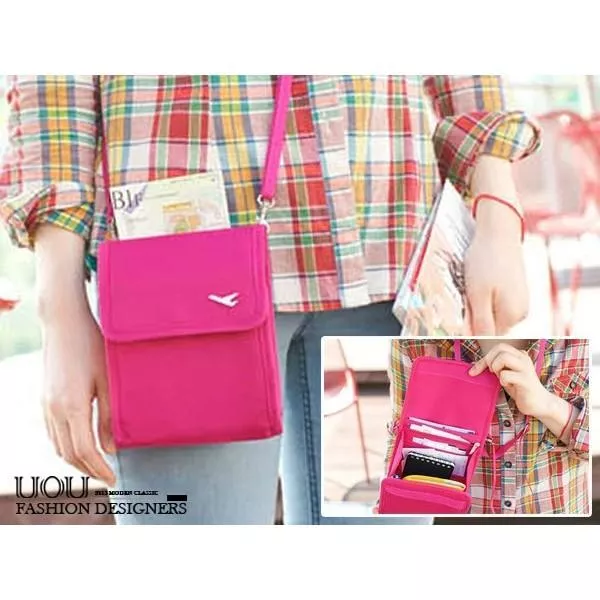 韓版 隨身 小斜包 飛機 多功能 護照包 小包 收納包 收納袋 旅遊收納 證件包 ‧3色【1818】