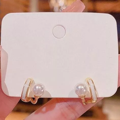 韓款 旋轉珍珠 耳釘 耳飾 耳環 耳針 女 飾品