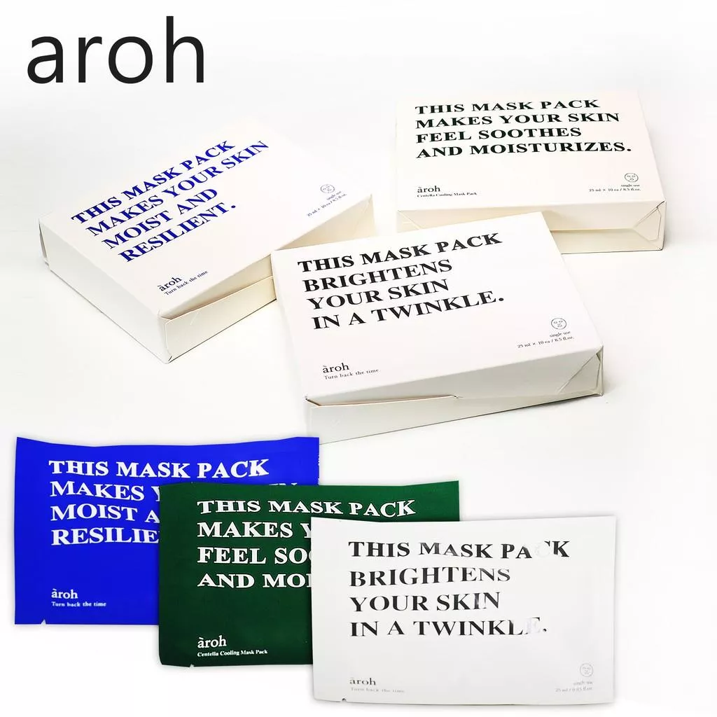 現貨 韓國連線~ aroh面膜 積雪草面膜 保濕面膜 提亮面膜 韓國面膜 IG爆款