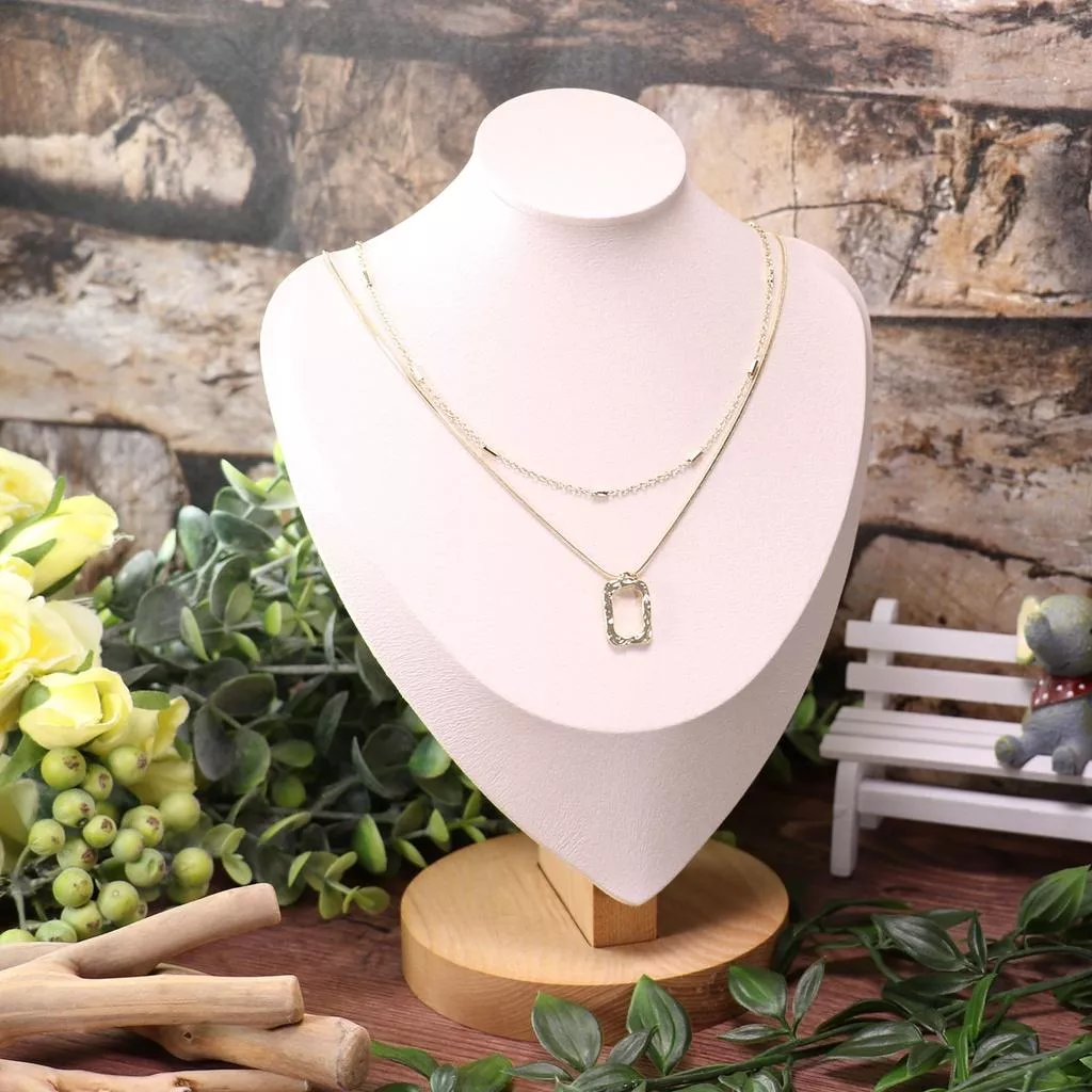 韓系 幾何多層次項鍊 女 簡約 鎖骨鏈 氣質項鏈 飾品 短練 簡約 短鏈