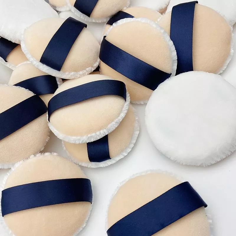 雙面立絨毛超軟圓形定妝蜜粉專用 散粉撲 蜜粉撲 立絨蜜粉撲 日本CDP同款 升級版 水晶絨粉撲 美妝工具