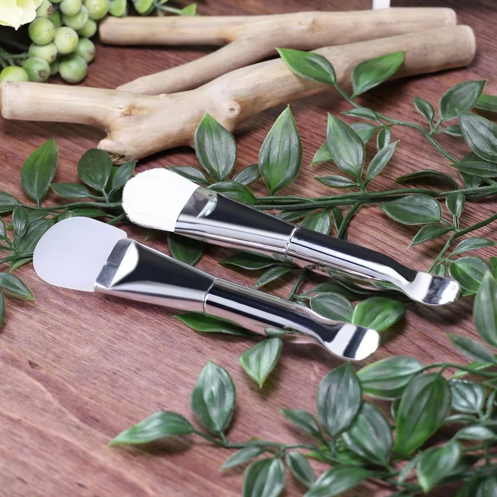 自帶挖勺 面膜刷 泥膜刷 凍膜刷 挖勺刷 化妝刷 刷具 美妝工具 臉部敷臉泥膜工具