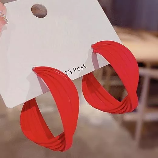 歐美時尚 多層次 小臉 耳釘 耳飾 耳環 耳針 女 飾品