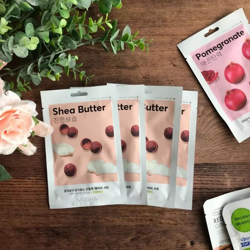 韓國連線~THE FACE SHOP 蘆薈面膜 自然之源紅參面膜 人蔘面膜 小U連線