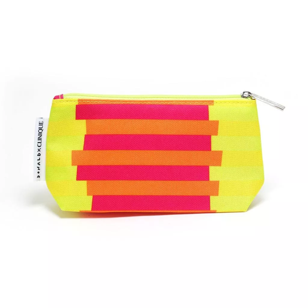 韓國連線 DONALD X CLINIQUE 倩碧 聯名化妝包 筆袋 收納袋 收納包