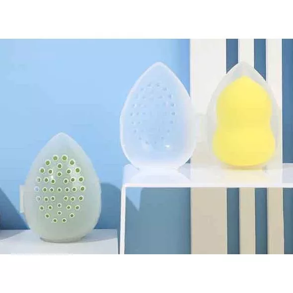 透氣 多孔 美妝蛋收納盒 外出攜帶方便 美妝工具 美妝蛋 美肌蛋