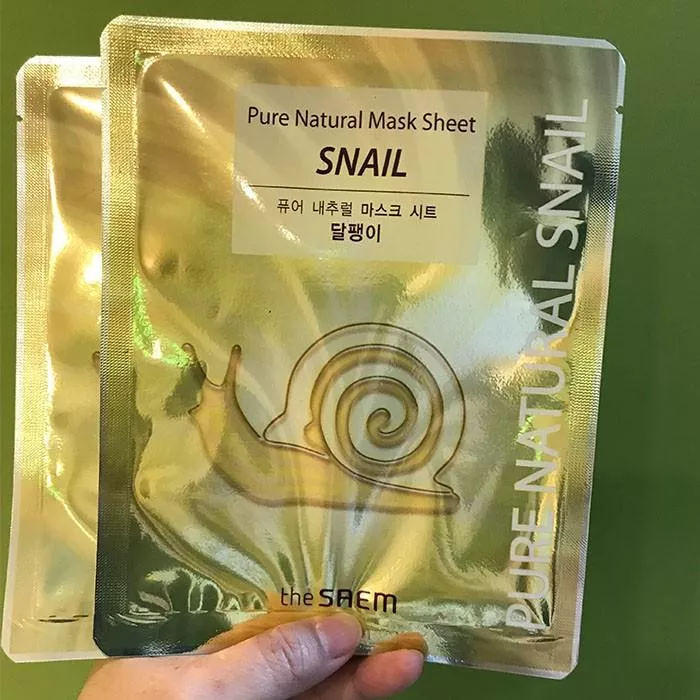 The Saem得鮮 蝸牛面膜 the SAEM