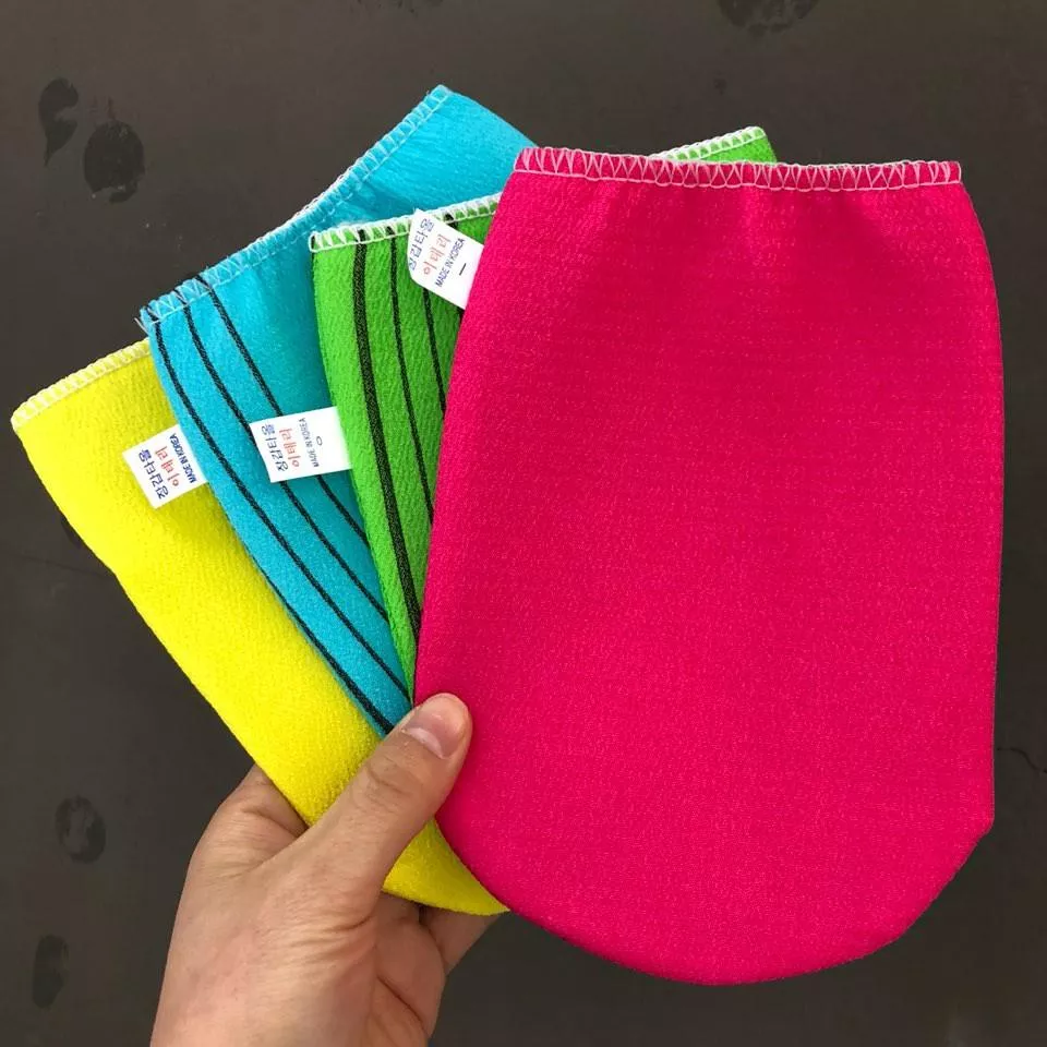 小U連線~~韓國連線~ 韓國人愛用的搓澡巾~隨機出色喔~韓國製造