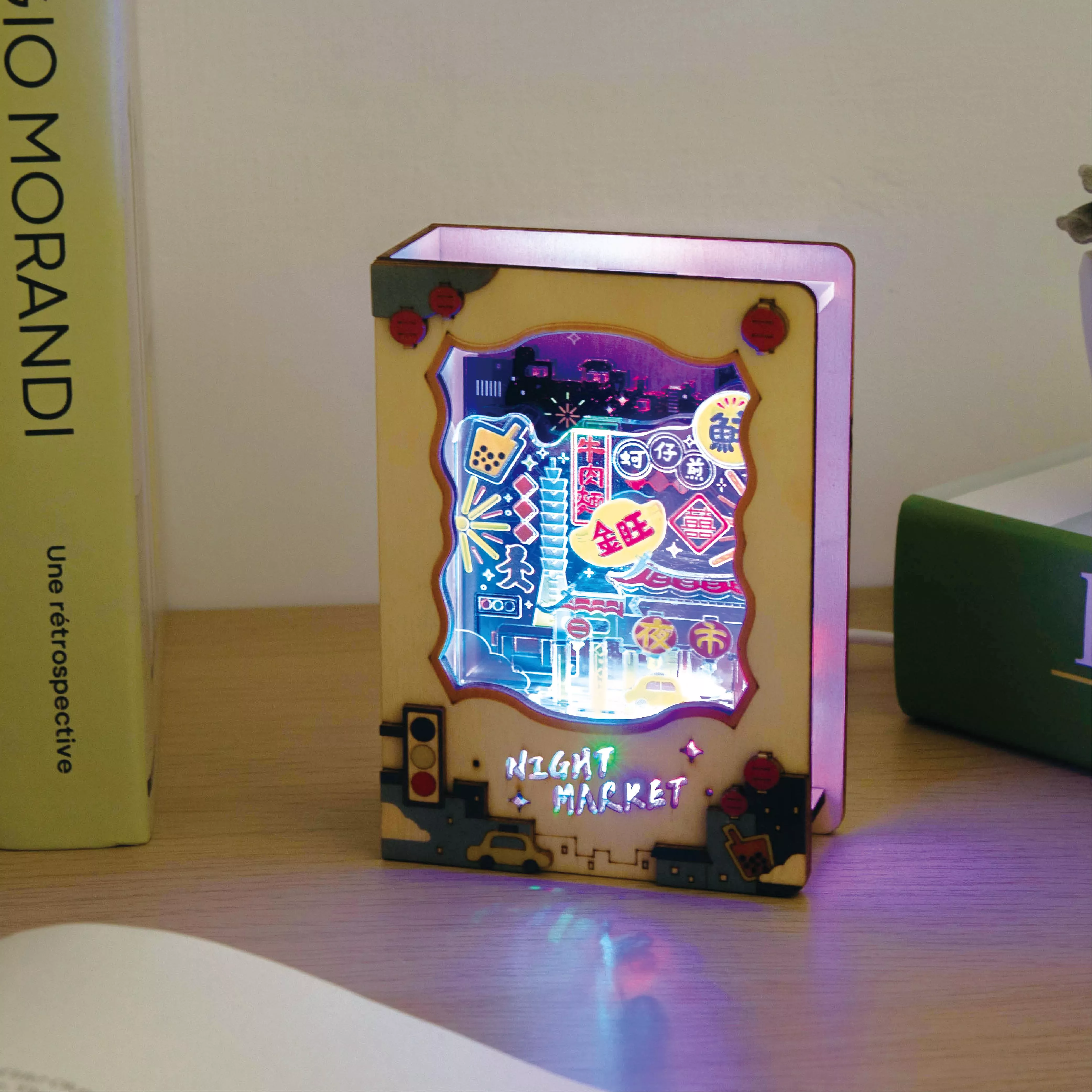 璀璨風景燈｜台灣夜市