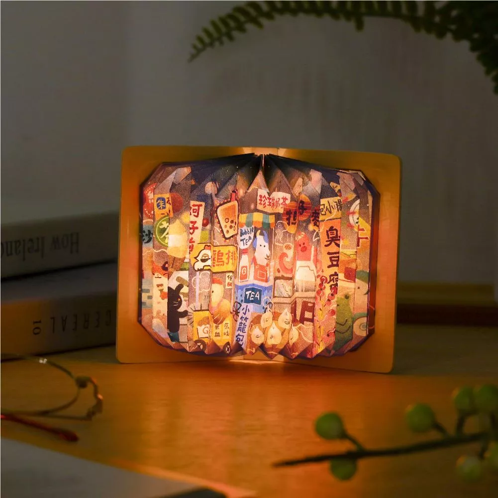 摺書燈｜來趣夜市