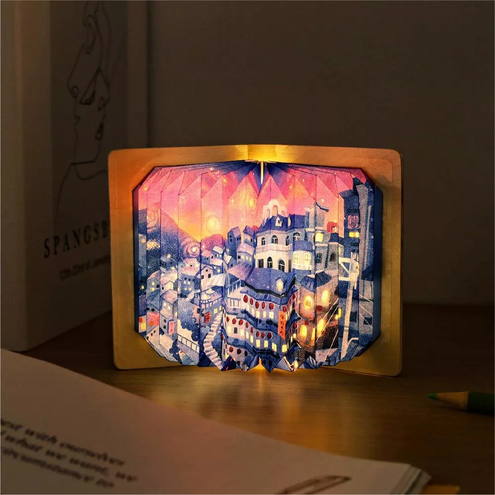 摺書燈｜夕暮九份