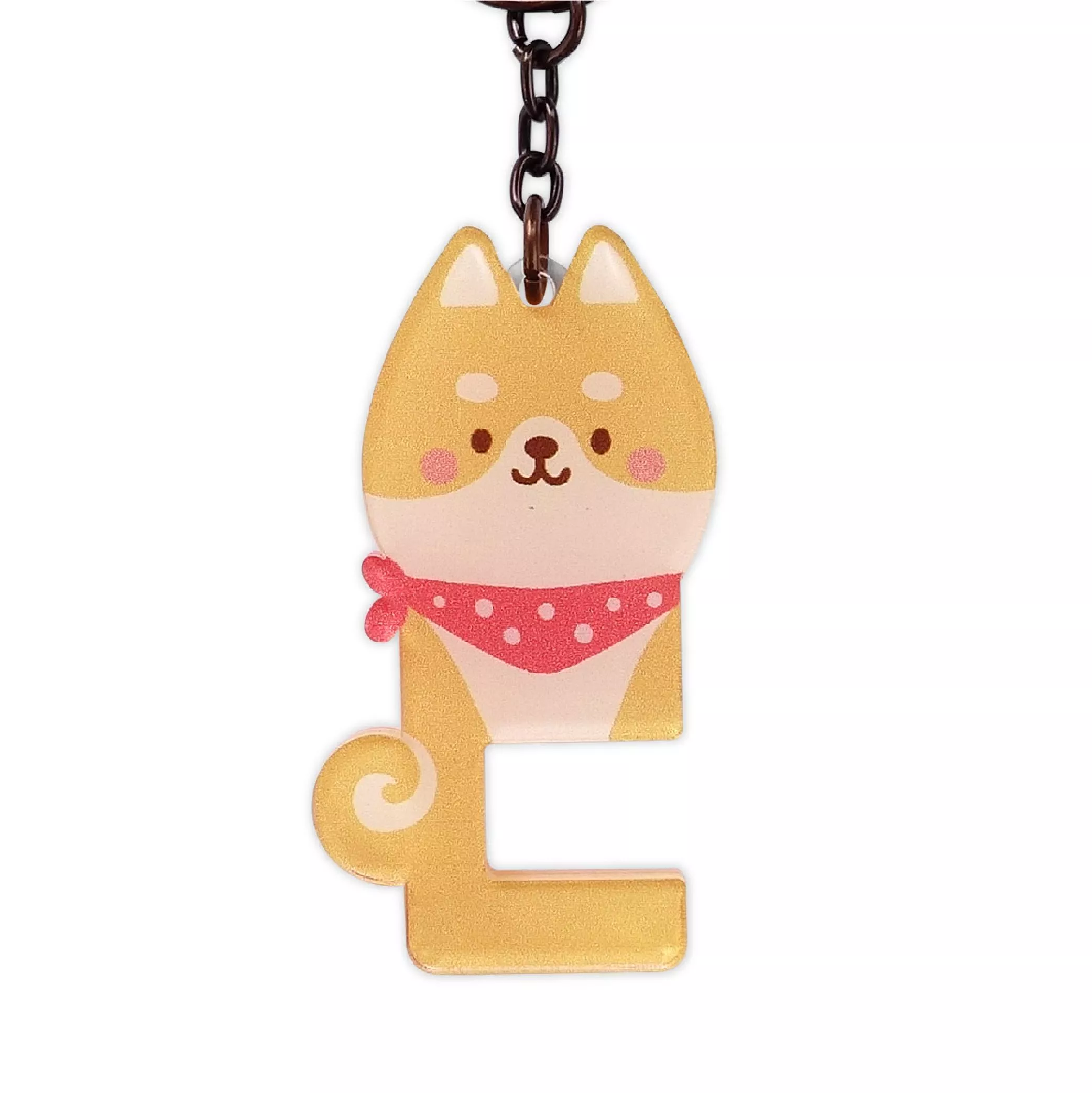 手機好好架｜柴犬(紅領巾)