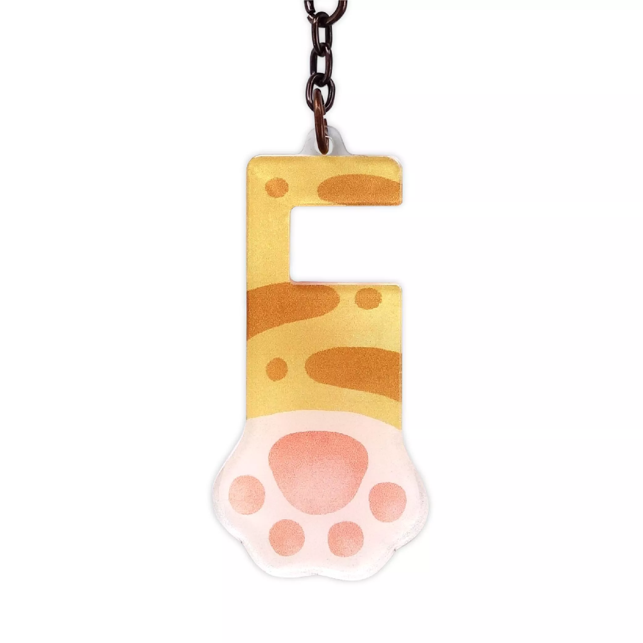 手機好好架｜貓掌(黃)