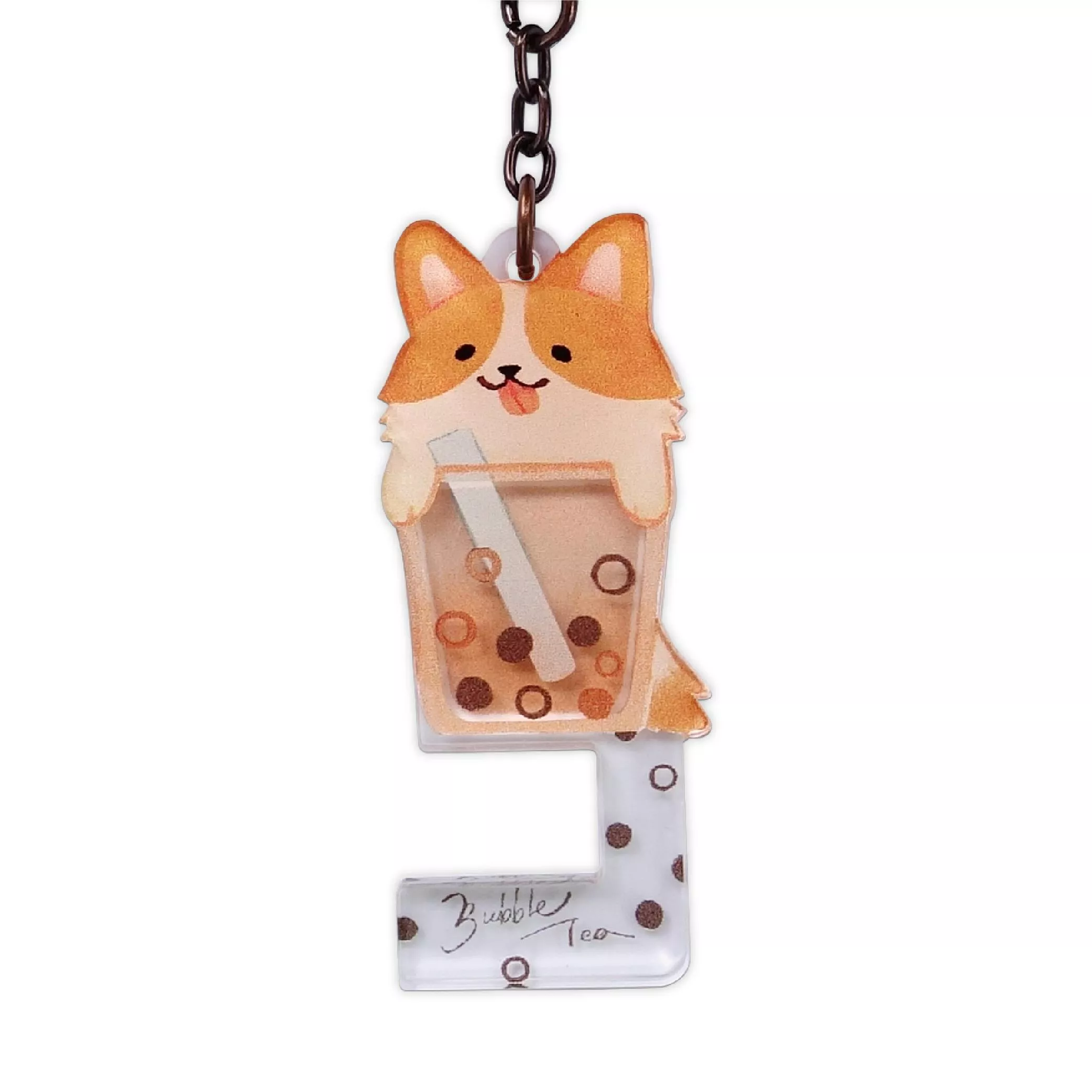 手機好好架｜柯基珍奶