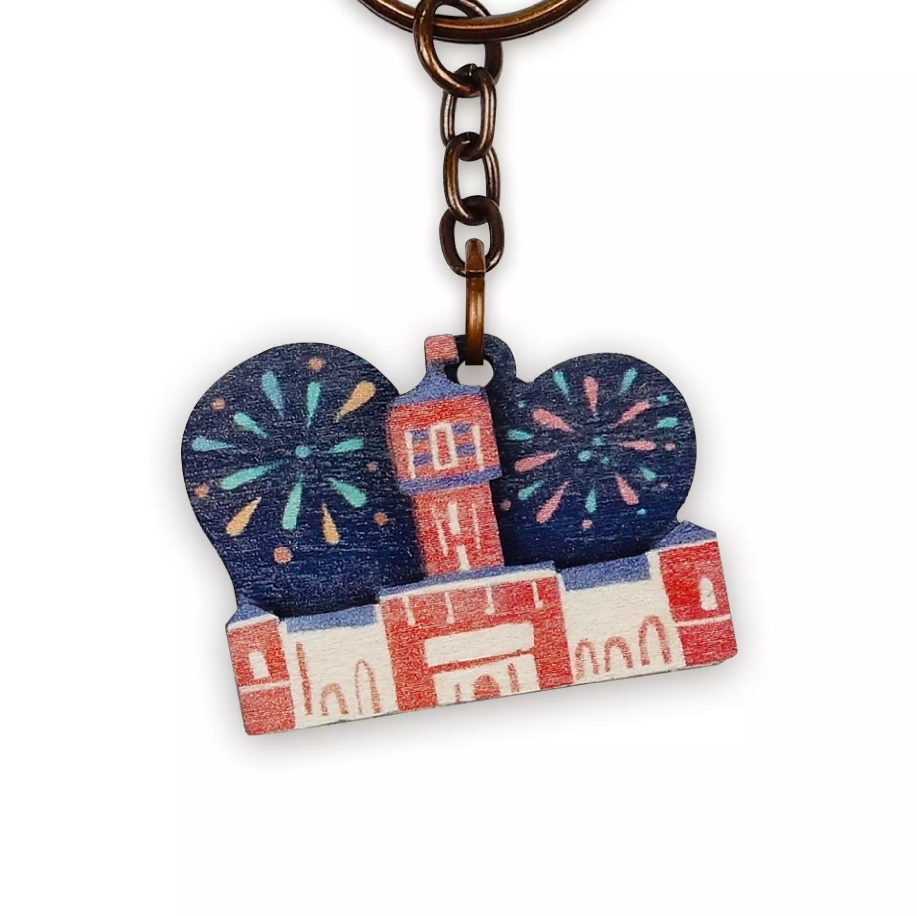 木鑰匙圈｜總統府