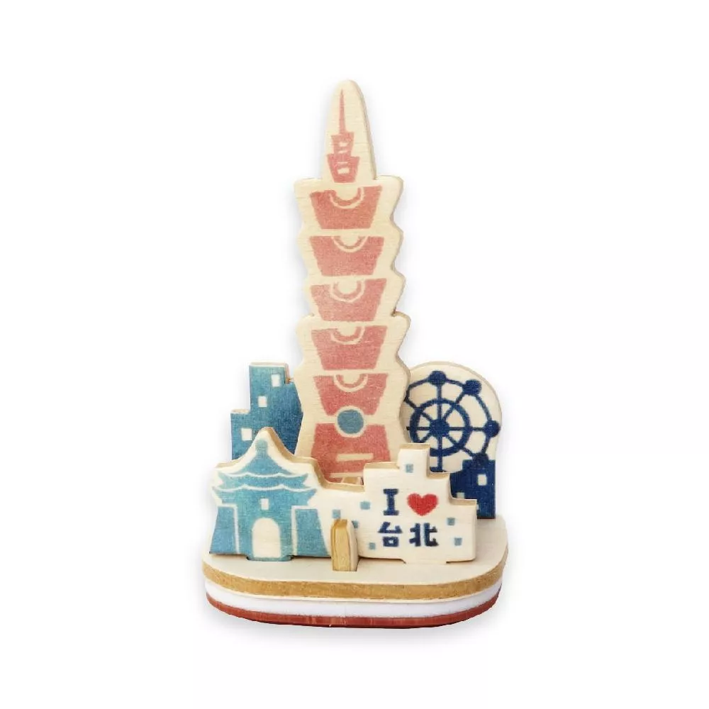 印章明信片｜台北意象