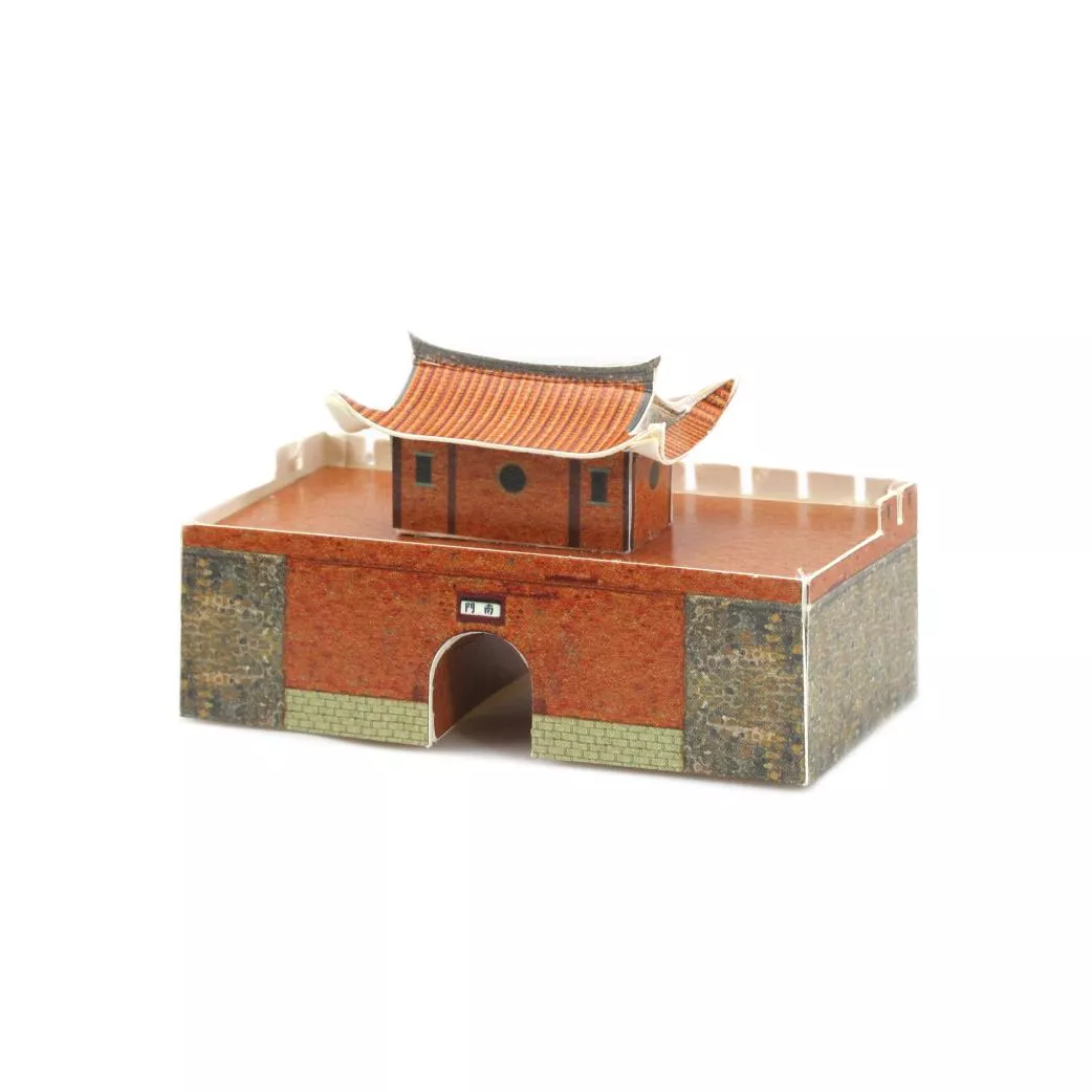 紙模型明信片｜恆春古城門