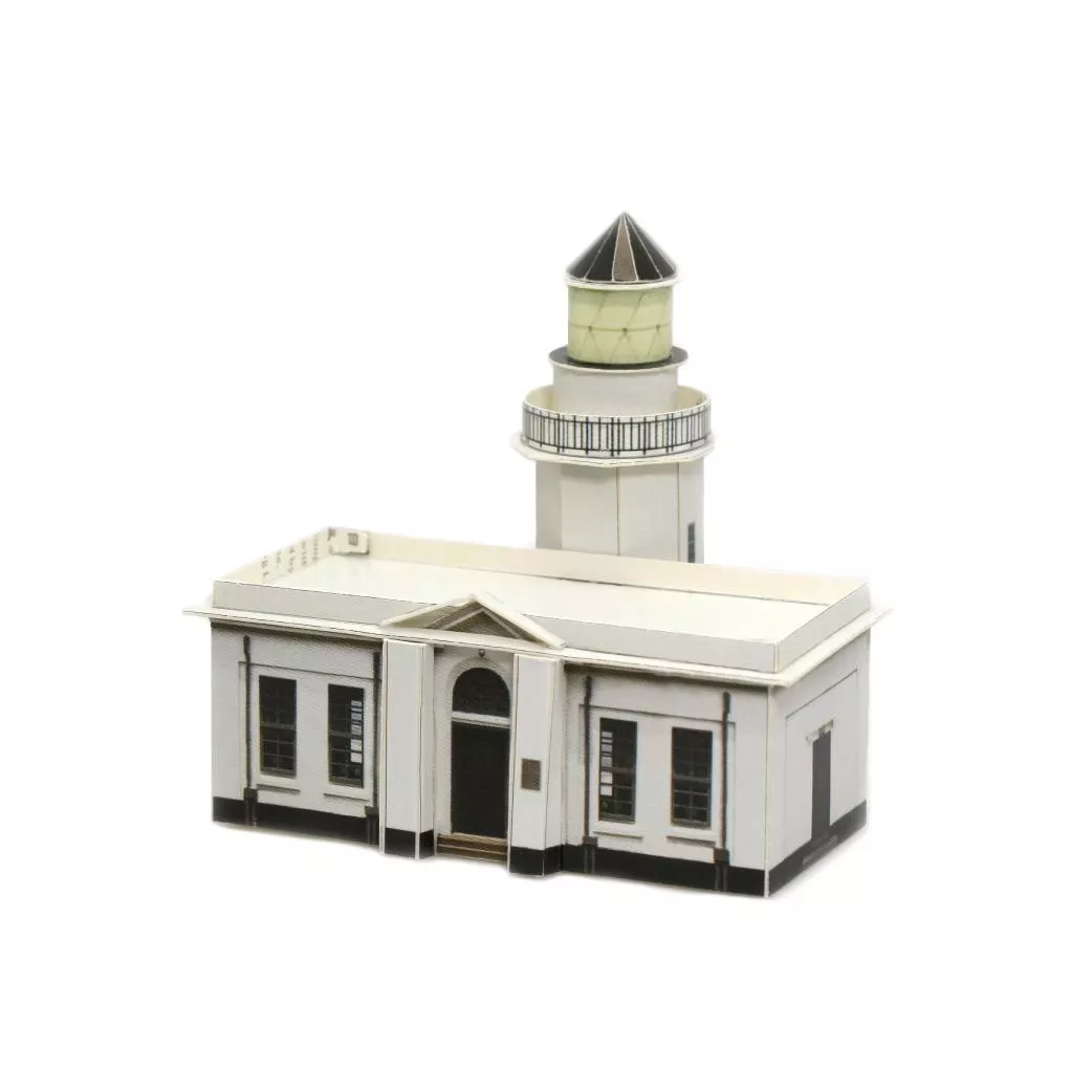 紙模型明信片｜高雄旗後燈塔