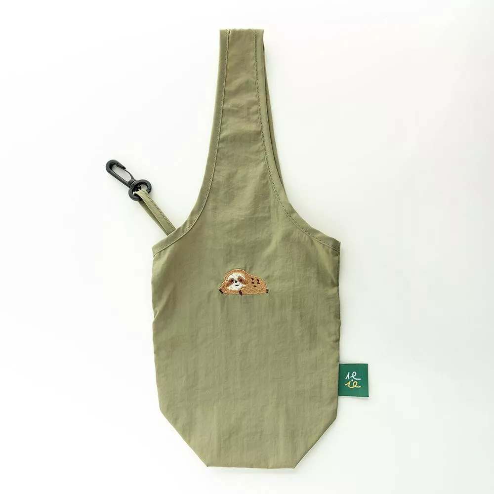 刺繡飲料袋｜愛睏樹懶