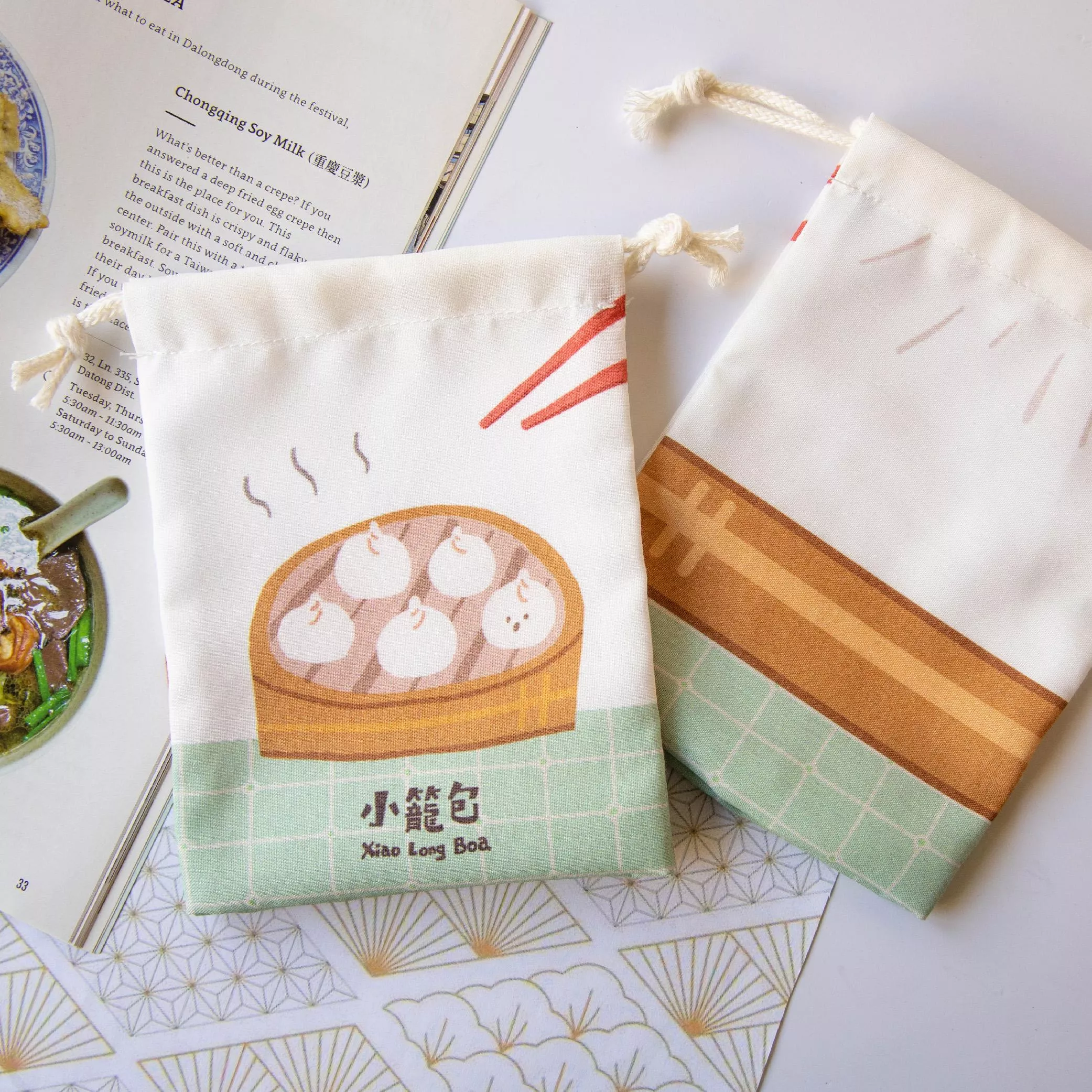 台灣小物袋｜小籠包