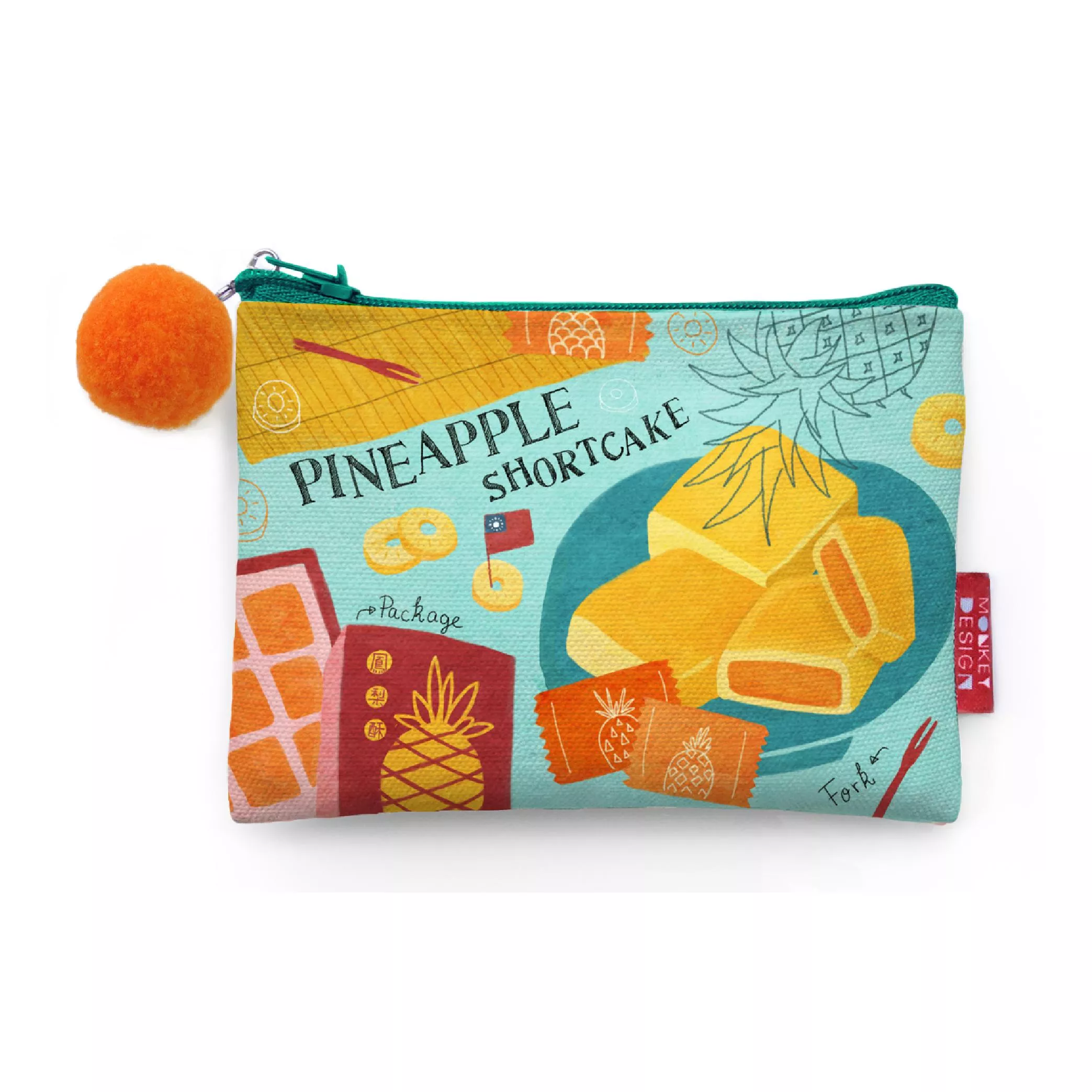 零錢包｜鳳梨酥