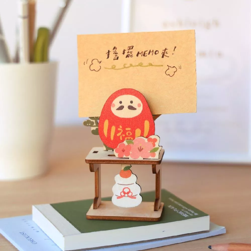 搖擺MEMO夾｜祈願達摩