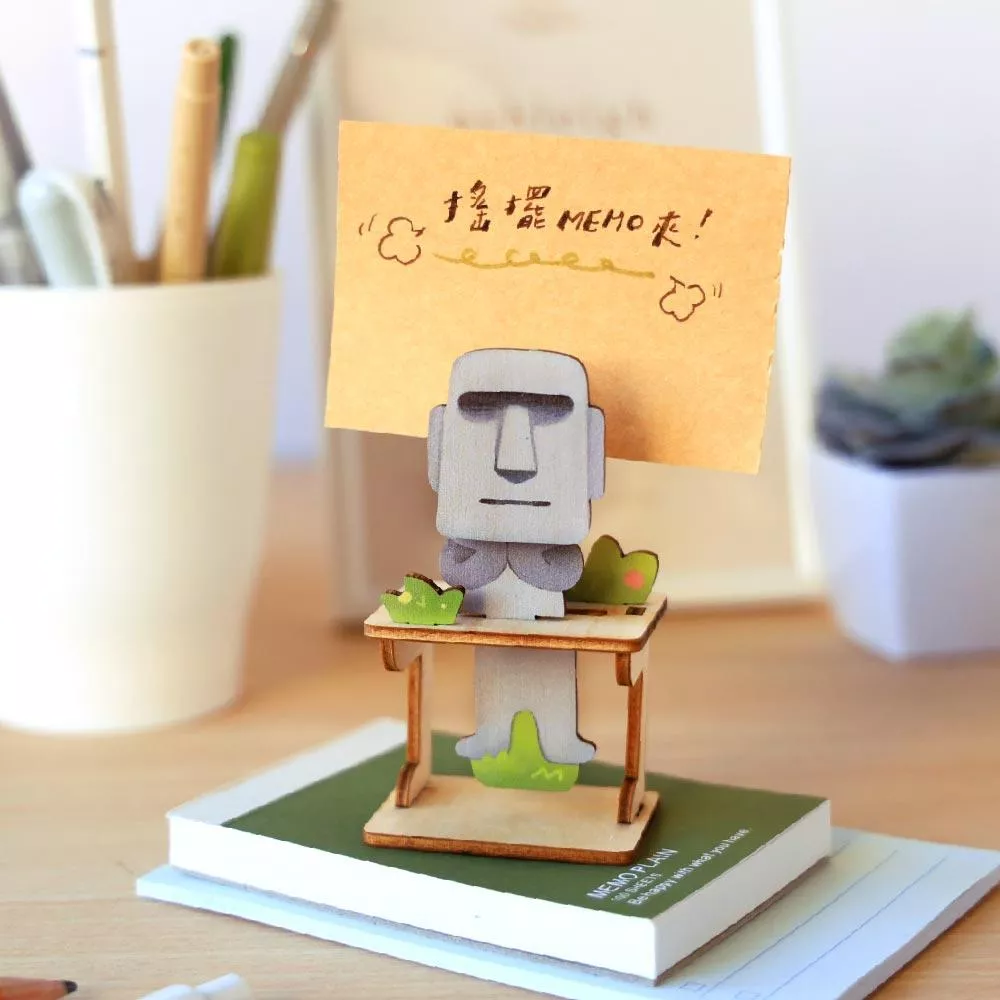 搖擺MEMO夾｜摩艾裝可愛