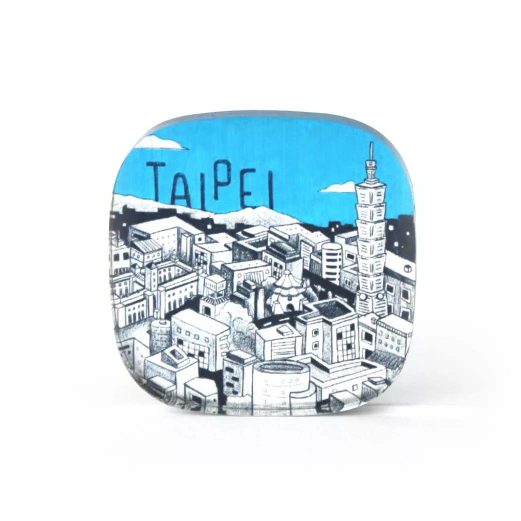 銀鑽磁鐵｜台北天空