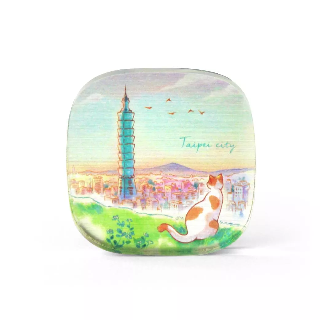 銀鑽磁鐵｜台灣散步-台北