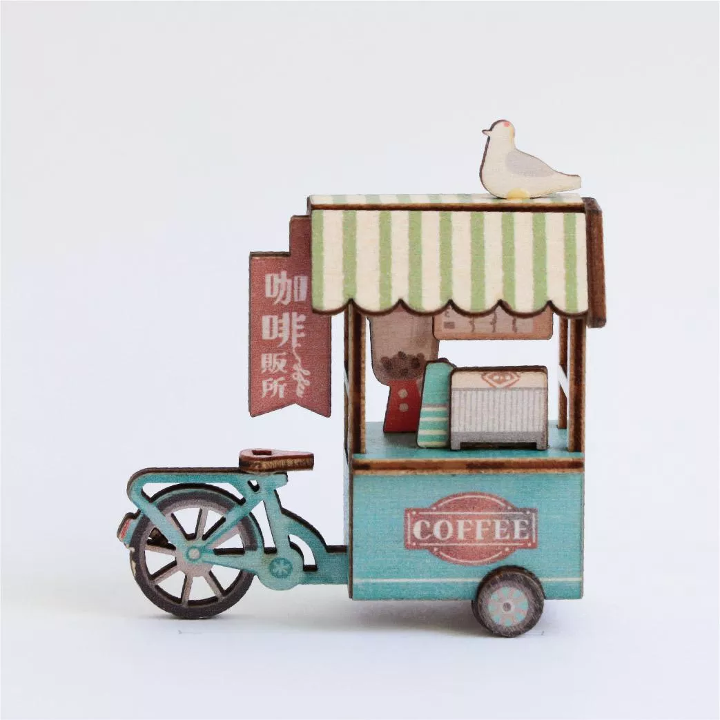 攤車磁鐵 (成品版/DIY版)｜咖啡車