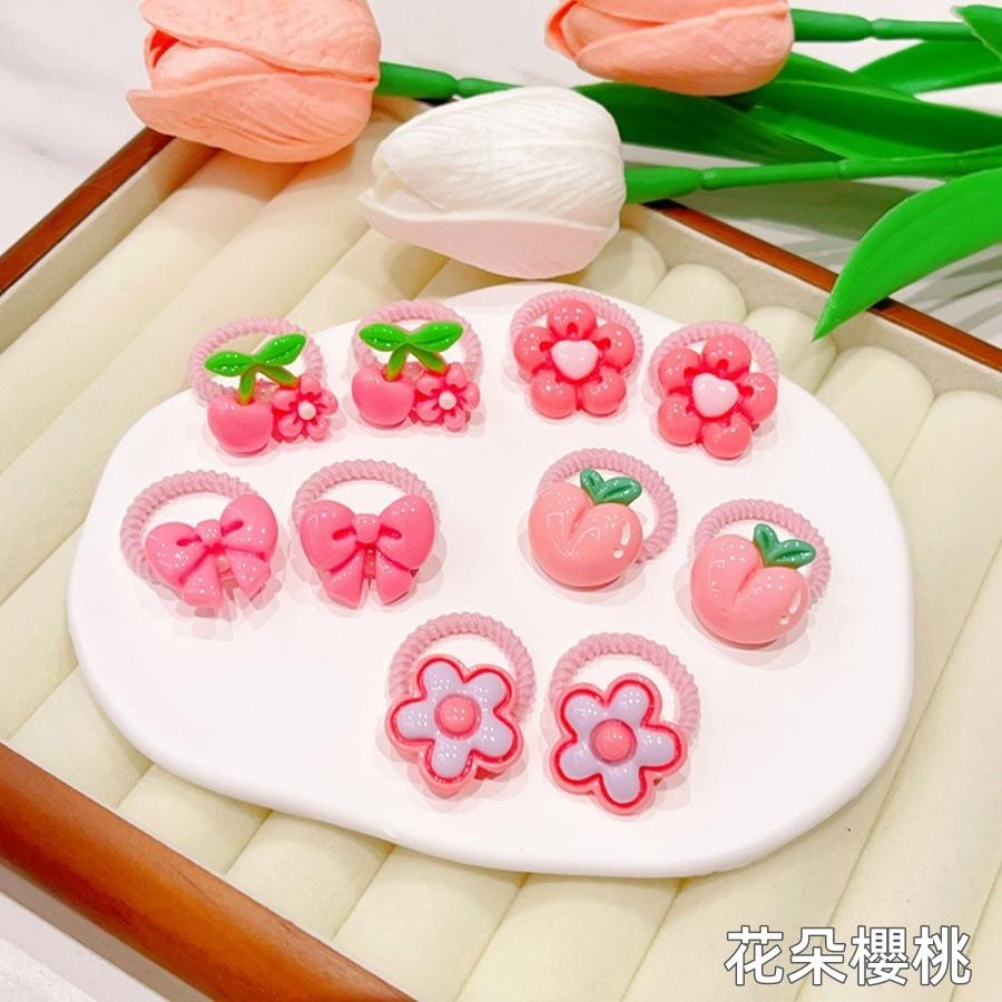 ❤️Annie❤️兒童卡通髮圈 綁頭髮 髮圈 髮飾 髮束 頭繩 兒童髮圈 女童 馬尾 丸子頭 公主頭 綁辮子 橡皮筋頭飾