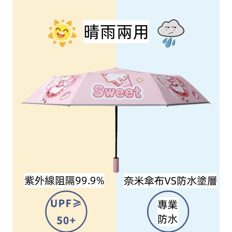 ❤️Annie❤️可愛卡通安全便攜折疊式兒童雨傘 小學生雨傘 兒童摺疊傘 兒童防曬 兒童晴雨傘