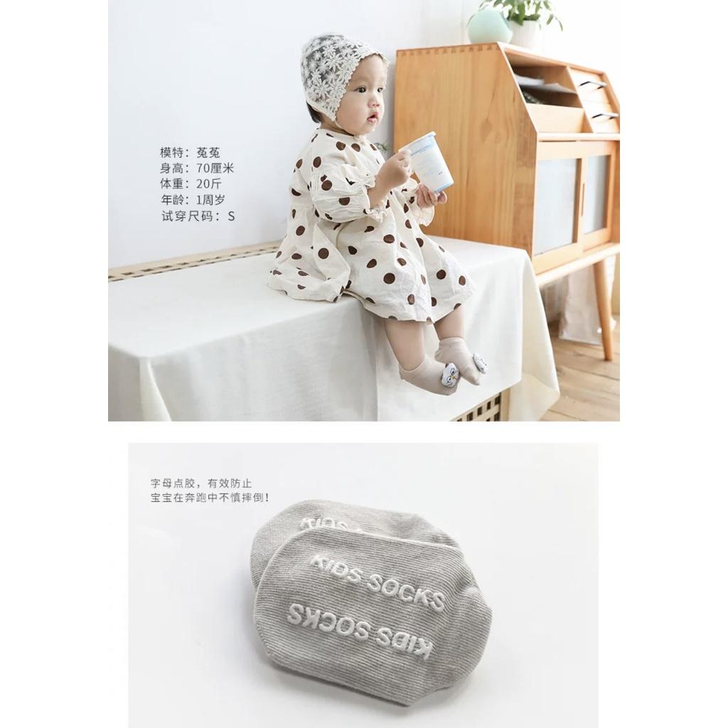 台灣現貨/快速出貨~❤️Annie❤️卡通動物立體防滑寶寶襪 室內襪 兒童襪 嬰兒襪 短襪