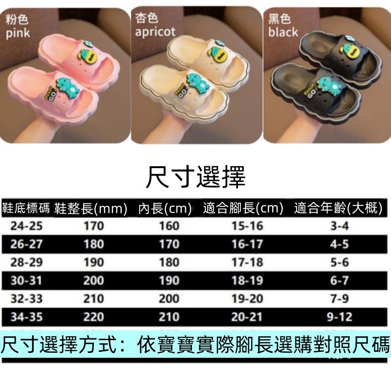 ❤️Annie❤️兒童拖鞋 童鞋 兒童涼鞋 男童 女童 兒童室內拖鞋 小孩拖鞋 幼兒園室內鞋 卡通恐龍