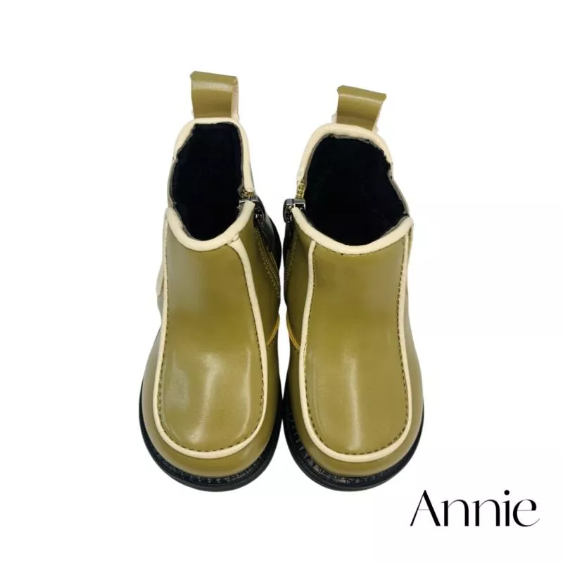 現貨供應/快速出貨❤Annie❤韓版時尚英倫風童鞋 女童鞋 女童靴 兒童鞋 兒童靴