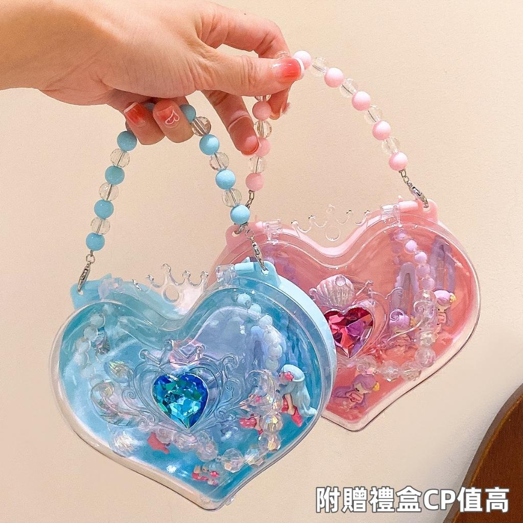 ❤️Annie❤️兒童髮飾禮盒 項鍊 髮圈 戒指 手鍊 髮夾 耳環 女童 兒童禮物 幼稚園獎品 獎勵禮盒 公主飾品套組