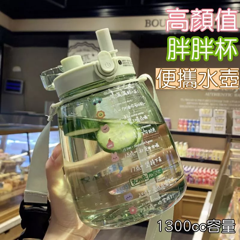 ❤️Annie❤️高顏值大肚杯 胖胖杯 大容量水壺 水杯 吸管水壺