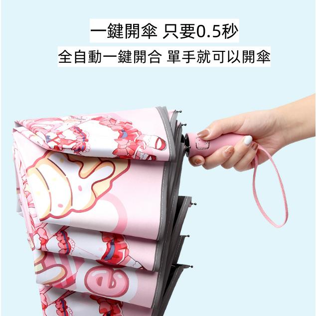 〔台灣現貨〕兒童晴雨傘 自動傘 兒童雨傘 兒童自動傘 小學生雨傘 兒童摺疊傘 可愛卡通便攜傘 ❤️Annie❤️
